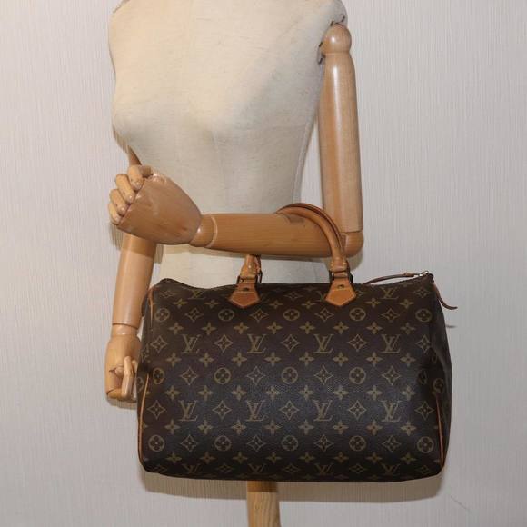 LOUIS VUITTON Speedy 35 Handbag - Picture 8 of 16